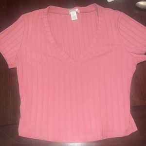 Bozzolo Large crop top pink